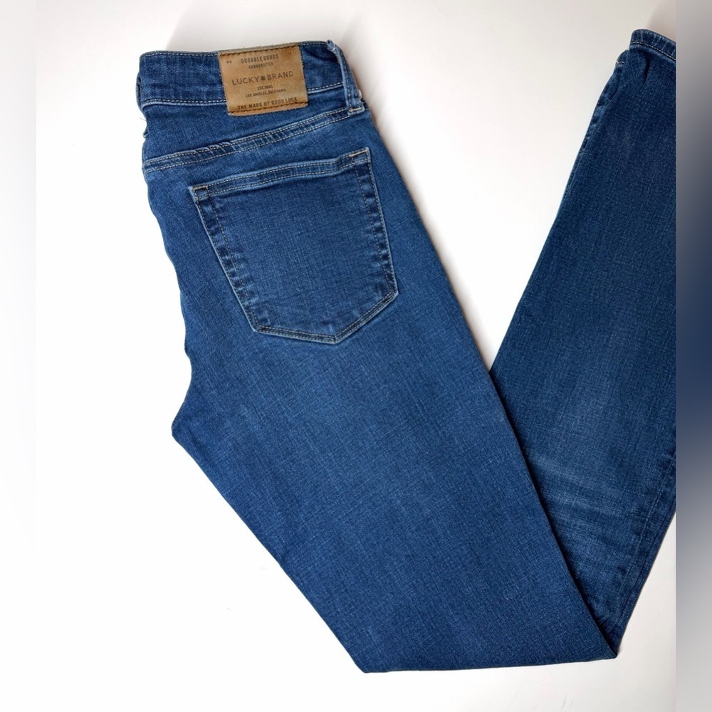 Lucky Brand Women's Lolita Boot Blue Jeans Size- 2 / 26 - Picture 7 of 9